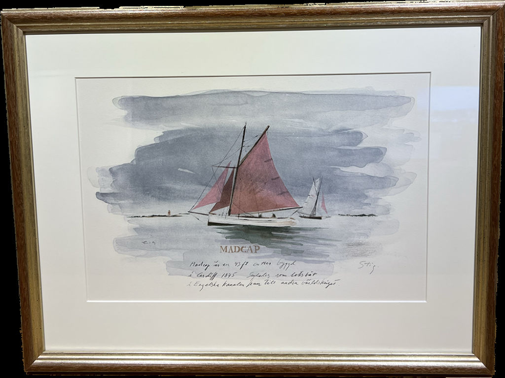 '2. Båt ', ett konstverk av Stig Fyring