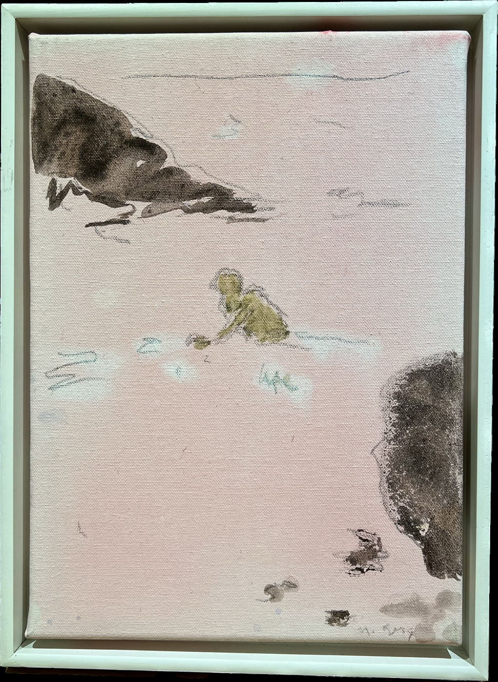 '3. Rosa tavla', ett konstverk av Magnus Berg