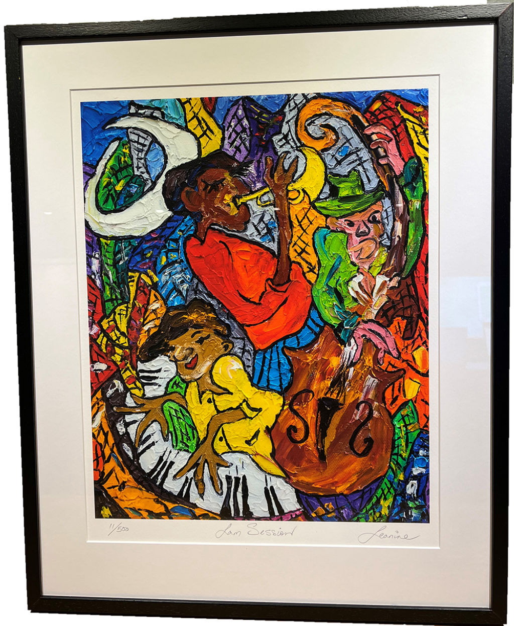 '12. Jam session', ett konstverk av Jeanine