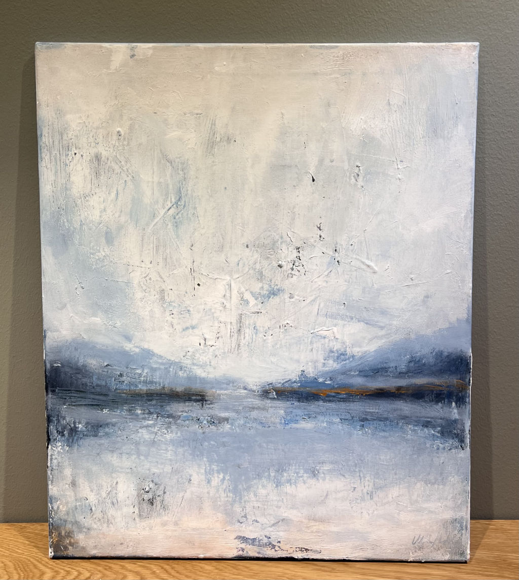 '1. Blå ', ett konstverk av Ulrika Melin