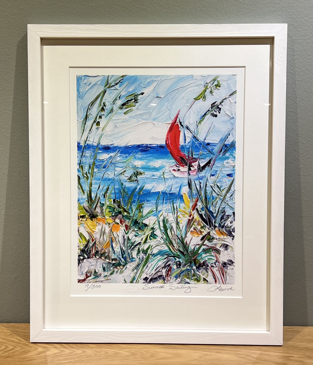 '11. Summer sailing', ett konstverk av Jeanine