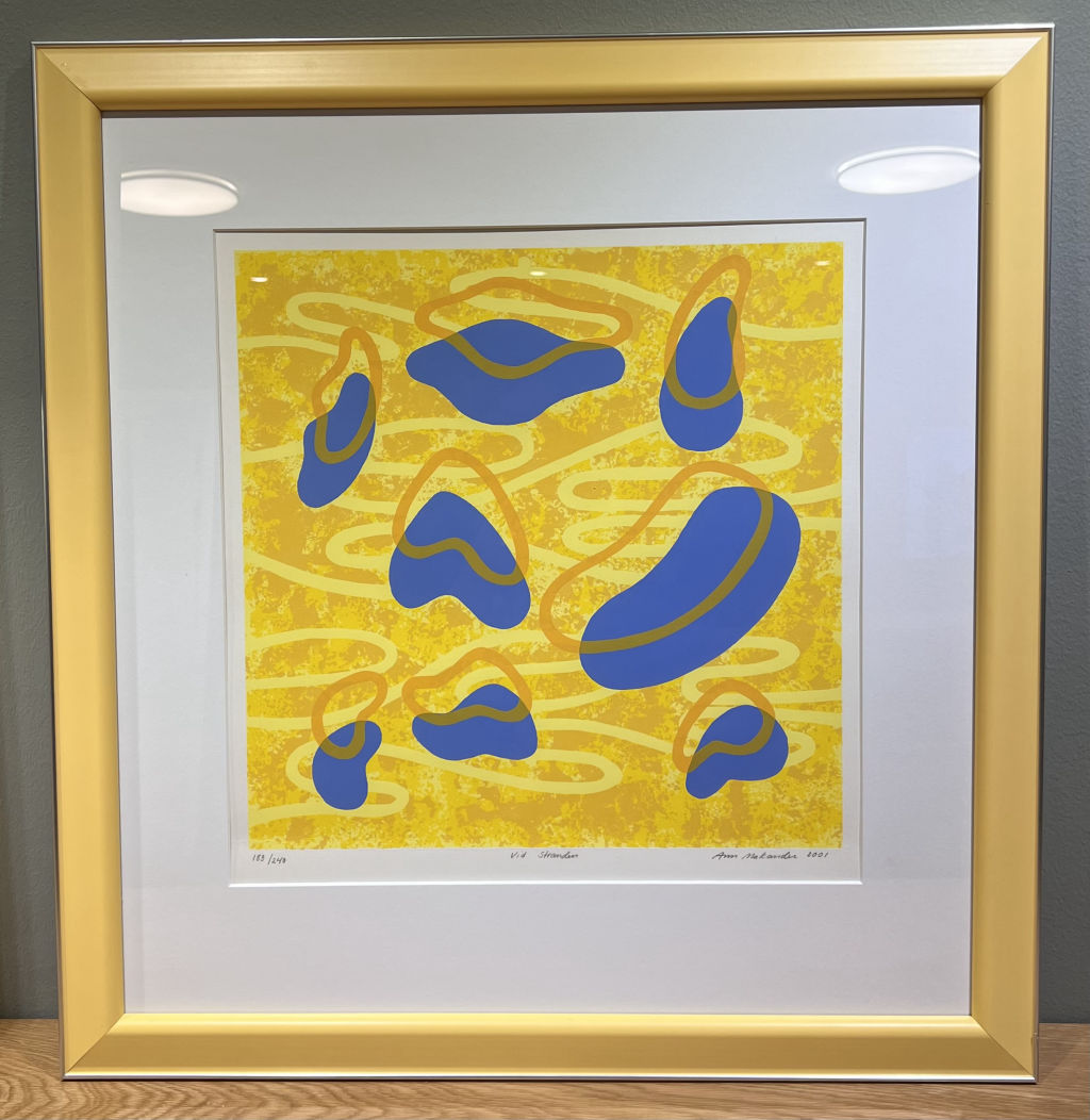 'Vid stranden', ett konstverk av Ann Makander