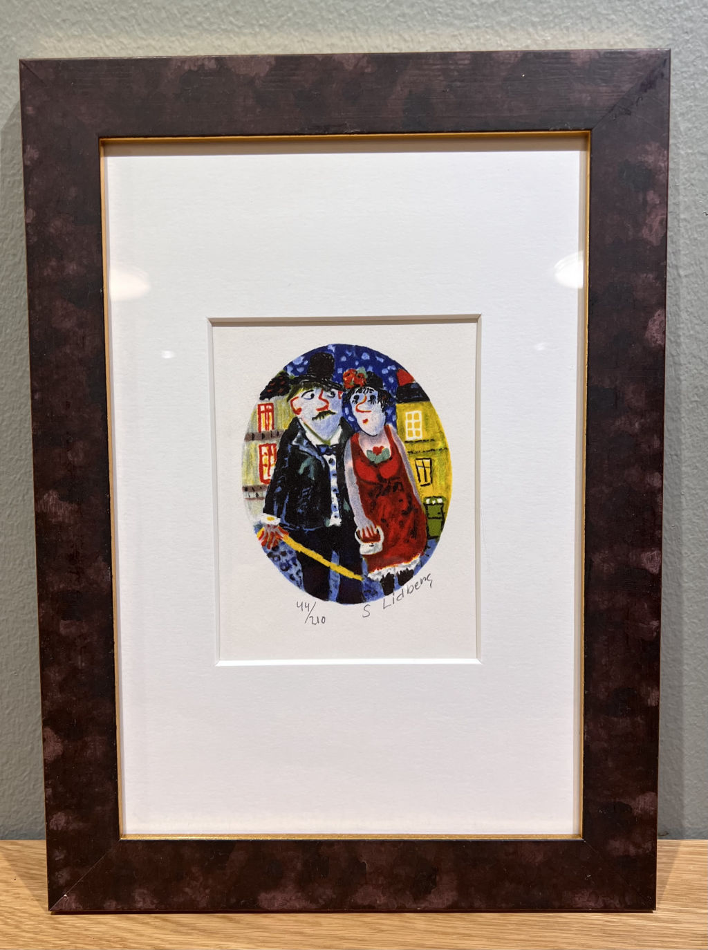 '9. Kärlekspar', ett konstverk av Sven Lidberg