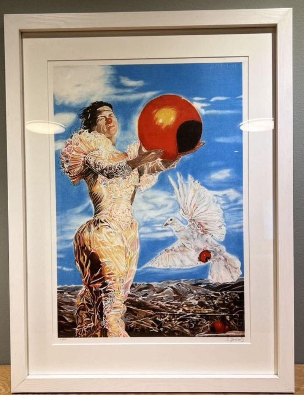 '6. Clownnäsa', ett konstverk av Caroline af Ugglas