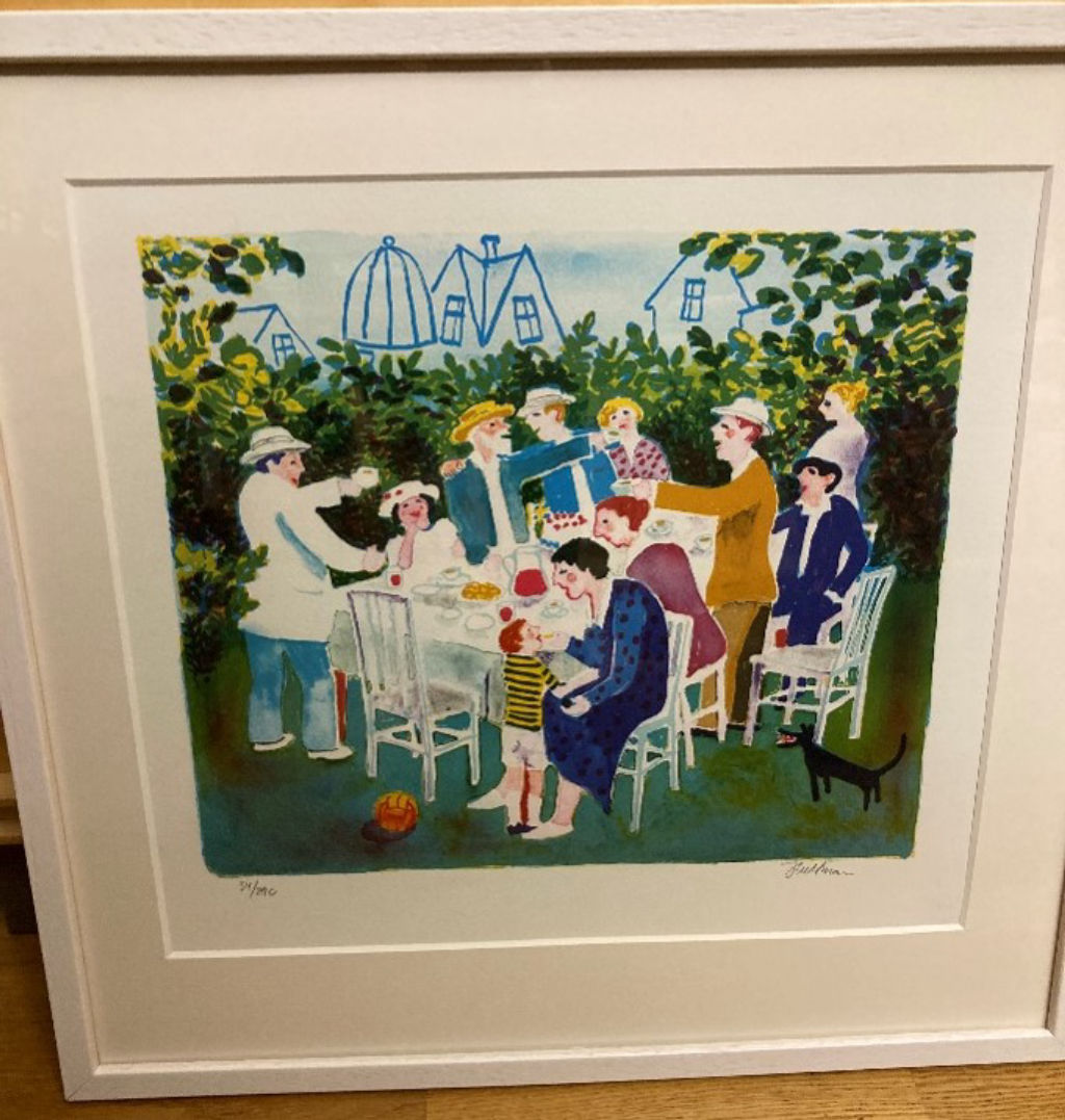 '42. Ett fyrfaldigt leve', ett konstverk av Anders Hultman