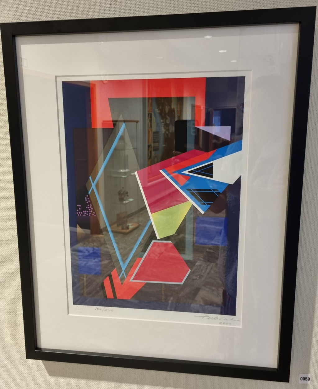 '59. Vision', 2022, ett konstverk av Peder Duke