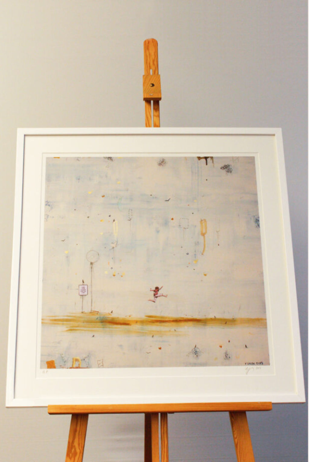 '62. LEAP', 2023, ett konstverk av Veronica Green 