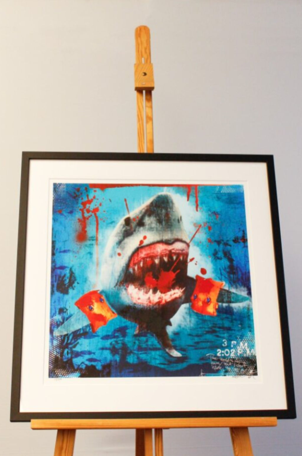 '34. Swim safe', 2023, ett konstverk av Robert Hilmersson