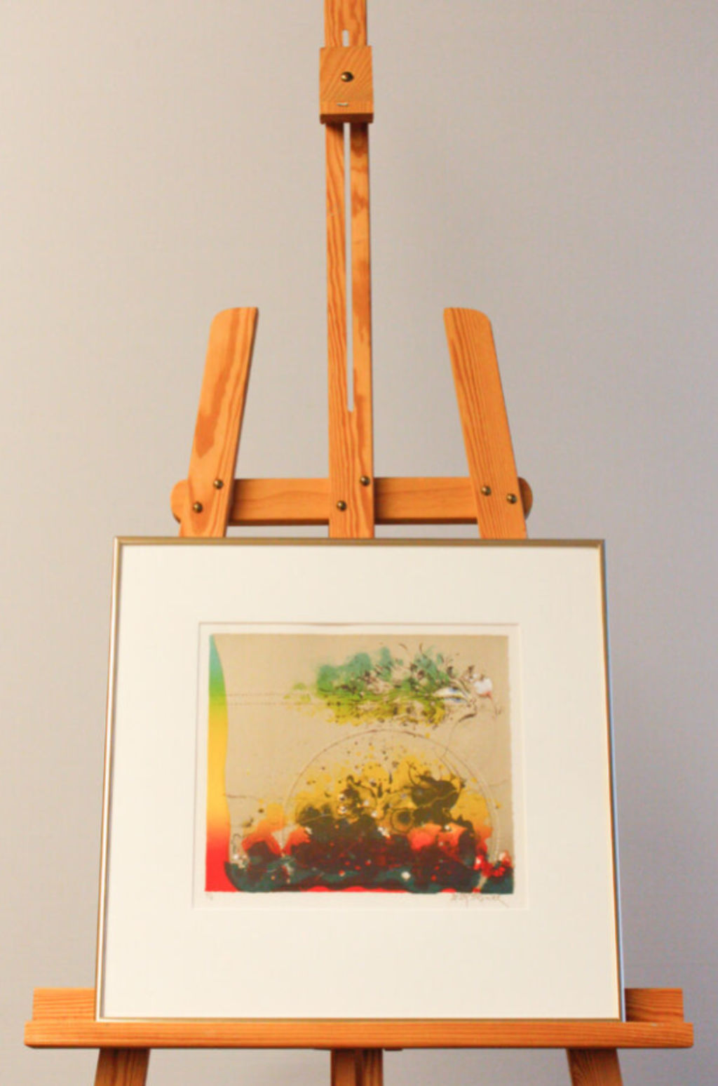 '26. Komposition med fantasifigur', 2023, ett konstverk av Ardy Strüwer