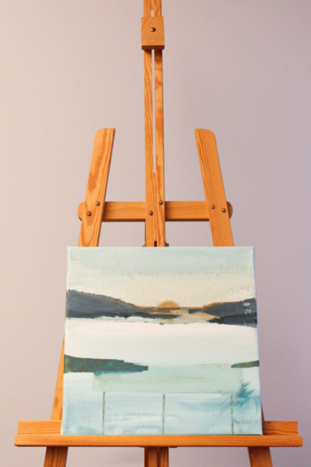 '12. Landskap', 2023, ett konstverk av Åsa Lindsjö