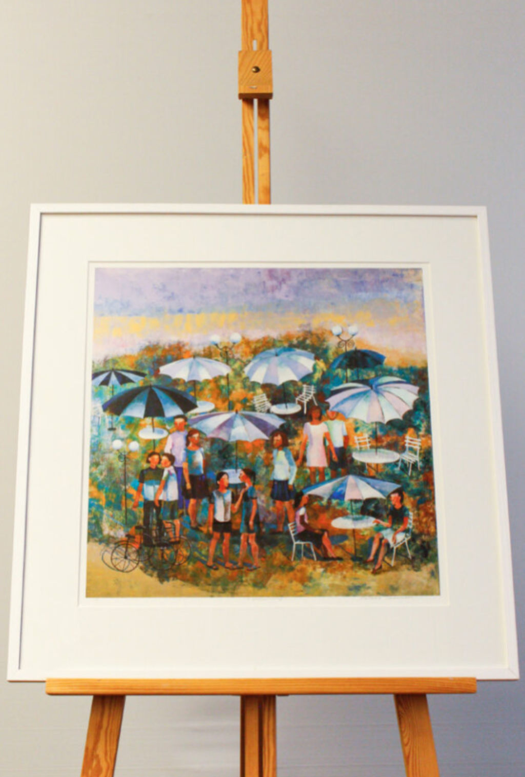 '1. Uteservering', 2023, ett konstverk av Natalia Johansson