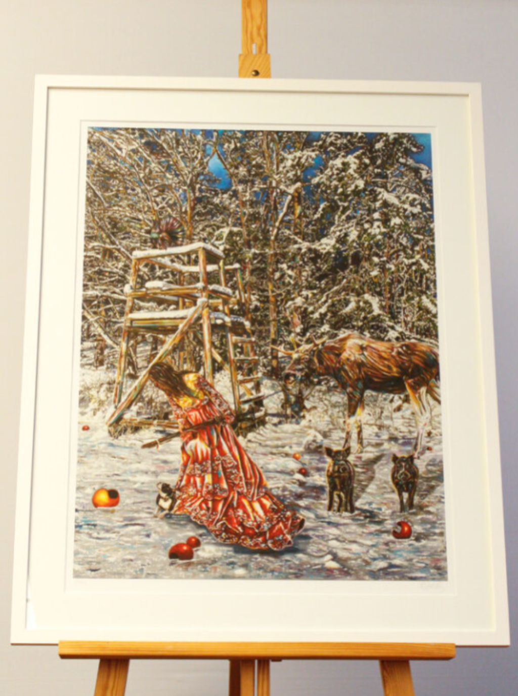 '63. Jaktlycka', 2023, ett konstverk av Caroline af Ugglas