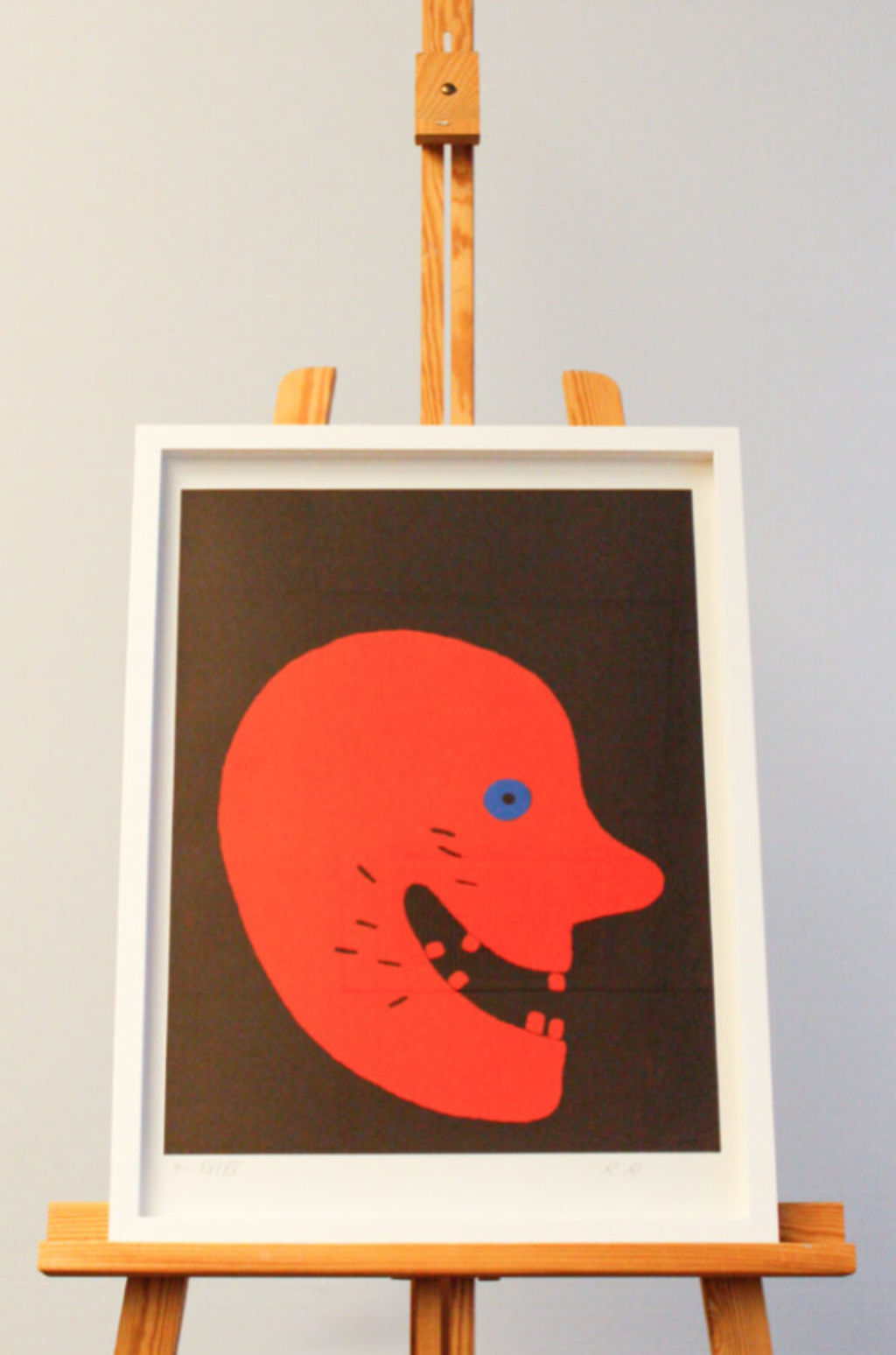 '23. Tandläkarskräck', 2023, ett konstverk av Roger Risberg