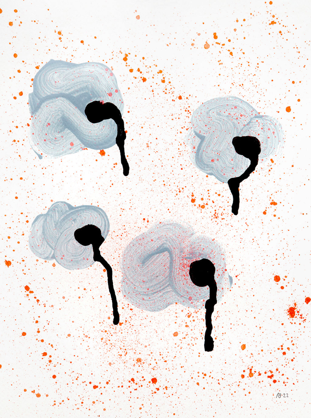 'Björk', 2022, ett konstverk av Anki Blomqvist