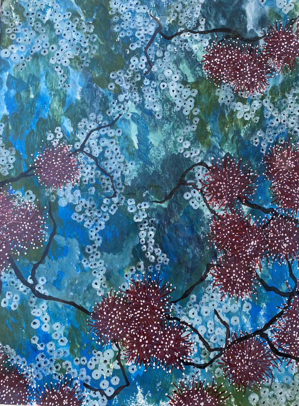 'Mimosa Sensitiva in Horto Sensuum, 2023', 2023, ett konstverk av gabriella hauser