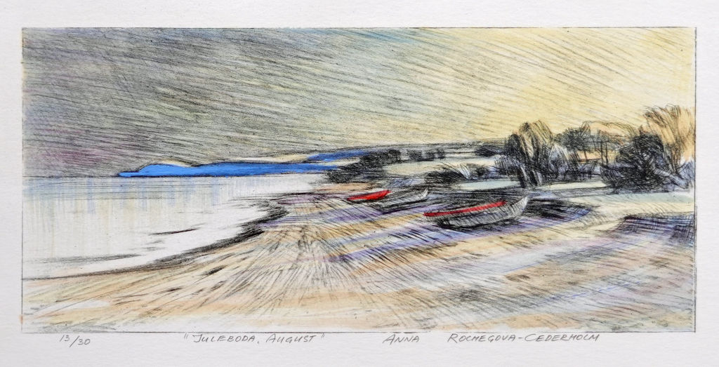 'Juleboda augusti (41)', ett konstverk av Anna Rochegova