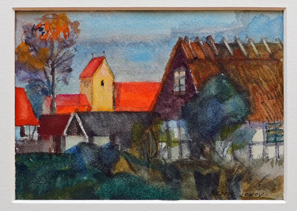 'Kyrkan i Maglehem (43)', ett konstverk av Fedor Ionov