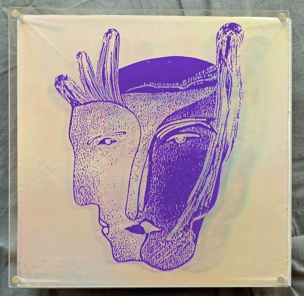 'Amon & Isis (24)', ett konstverk av Margareta Forslund