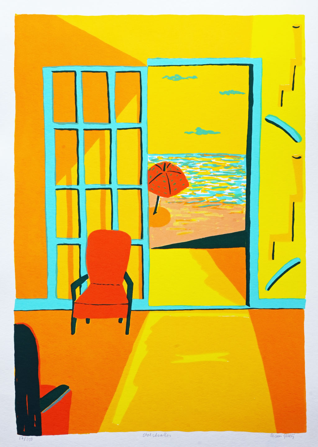 'Stolskvaller (52)', ett konstverk av Susan Gillhög