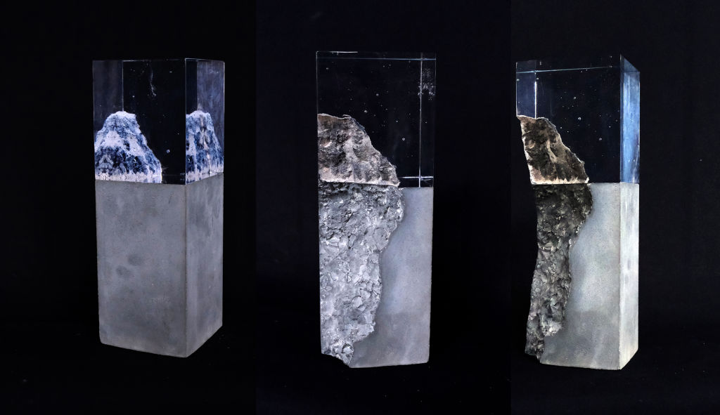 'Positiv Rymd V', 2022, ett konstverk av Magnus Gustavsson